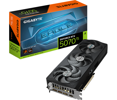 כרטיס מסך Gigabyte GeForce RTX 5070 Ti EAGLE OC SFF 16GB GDDR7