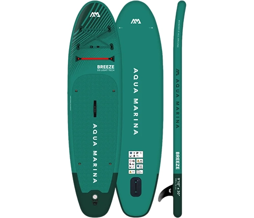 סאפ מתנפח + משוט Aqua Marina BREEZE BT-23BRP – משלוח חינם