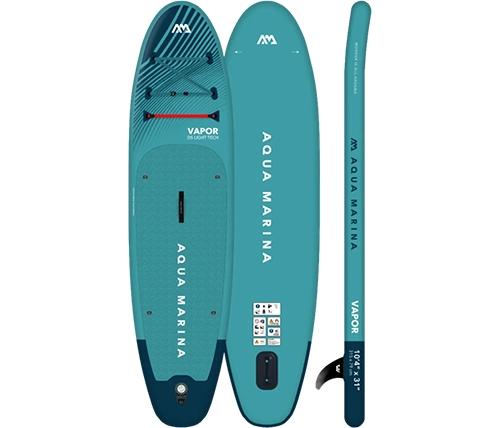 סאפ מתנפח + משוט Aqua Marina VAPOR BT-23VAP – משלוח חינם