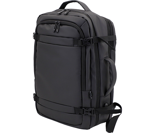 תיק עליה למטוס מתרחב Ivory Style בצבע שחור