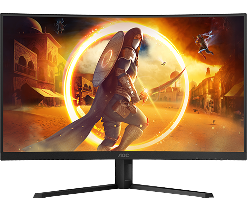 מסך גיימינג קעור 31.5 אינץ AOC CQ32G4VE 180Hz 2K WQHD 0.5ms HDR10