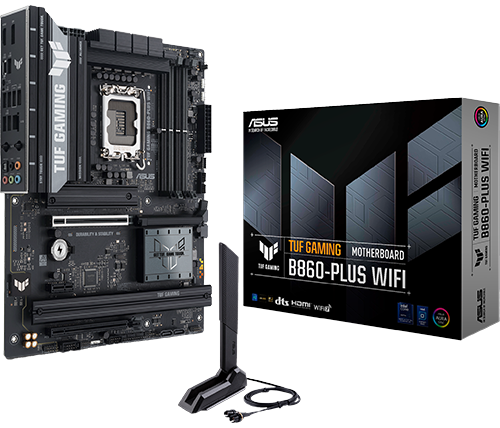לוח אם ASUS TUF GAMING B860-PLUS WIFI 1851 DDR5 ATX