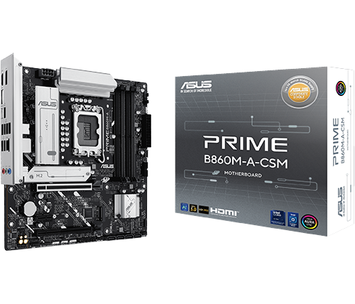 לוח אם ASUS PRIME B860M-A-CSM 1851 DDR5 mATX