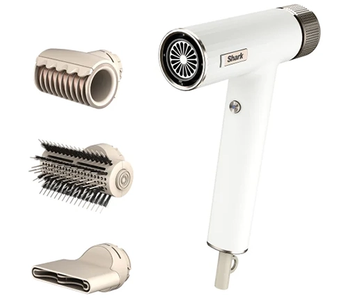 מעצב ומייבש שיער 3 ב-1 שארק Shark SpeedStyle HD333EU בצבע לבן