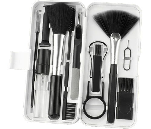 ערכת ניקוי 18 ב-1 Ivory Mobile למחשבים, טלפונים, אוזניות, עדשות ועוד