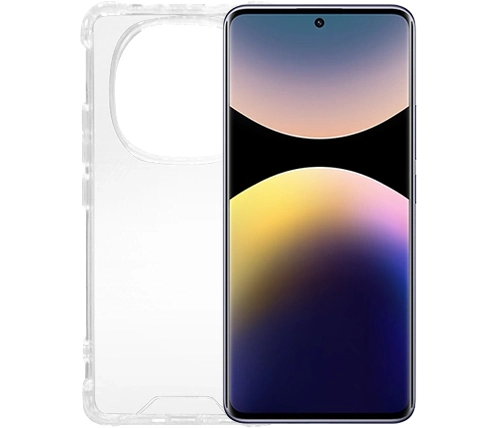 מגן לטלפון שיאומי +Xiaomi Redmi Note 14 Pro שקוף Baros