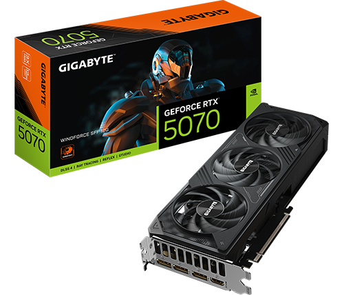 כרטיס מסך Gigabyte GeForce RTX 5070 WINDFORCE SFF 12GB GDDR7