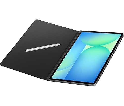 כיסוי ספר לטאבלט סמסונג 10.9/11 אינץ' Samsung Smart Book בצבע שחור