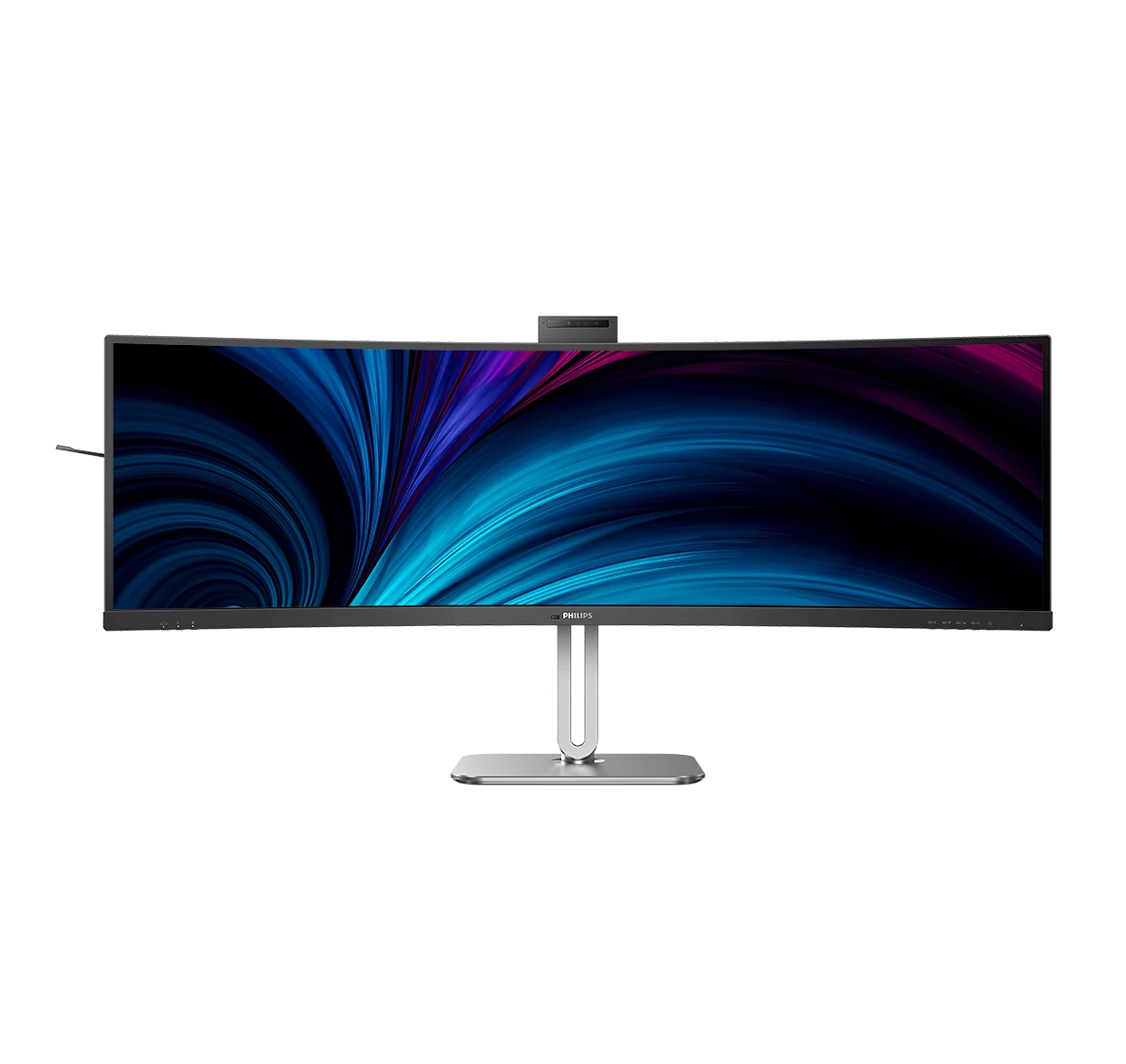 מסך מחשב רחב קעור 48.8 אינץ PhilIps SuperWide 49B2U5900CH 32:9 Dual QHD USB-C 100W
