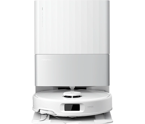 שואב שוטף רובוטי רובורוק עם תחנת עגינה Roborock Qrevo Edge 5V1 בצבע לבן