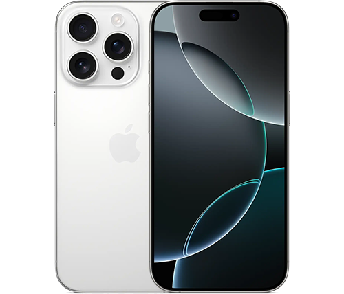 אייפון 16 פרו Apple iPhone 16 Pro 256GB בצבע לבן טיטניום