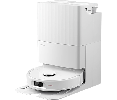 שואב שוטף רובוטי רובורוק עם תחנת עגינה Roborock Qrevo 5AE לבן