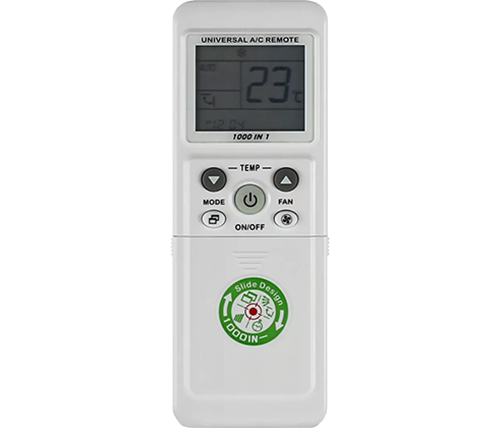 שלט אוניברסלי למזגן - מתאים למגוון רחב של מותגים דגם K-1038E