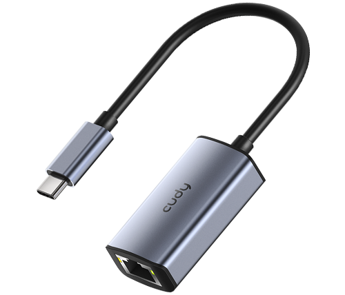מתאם רשת 1G מהיר עם חיבור CUDY UE10C USB-C