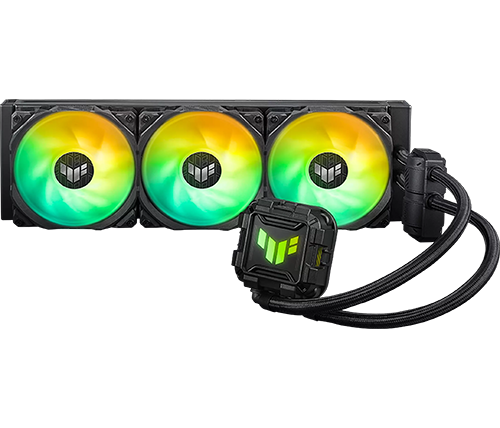 קירור נוזלי למעבד ASUS TUF Gaming LC II 360 ARGB - צבע שחור - 360mm