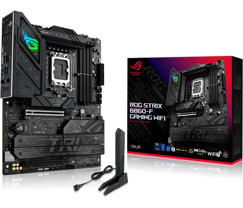 לוח אם ASUS ROG STRIX B860-F GAMING WIFI7 DDR5 1851 ATX