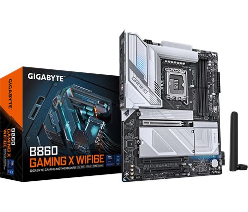 לוח אם Gigabyte B860 GAMING X WIFI6E 1851 DDR5 ATX