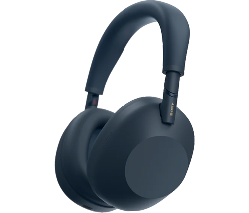 אוזניות סוני בלוטוס אלחוטיות – פרימיום Hi-Res מבטלות רעשים – צבע כחול – Sony Over-Ear WH-1000XM6