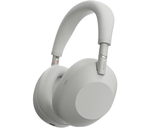 אוזניות אלחוטיות  Sony Over-Ear WH-1000XM6 מבטלות רעשים – בצבע כסוף