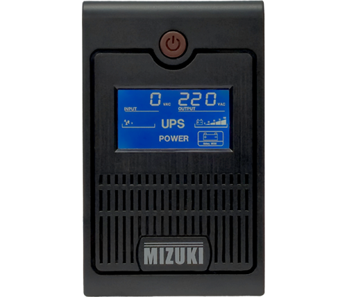 אל פסק 4 שקעים MIZUKI UPS 12V/7Ah*1 600VA/360W - כולל תוכנה להורדה