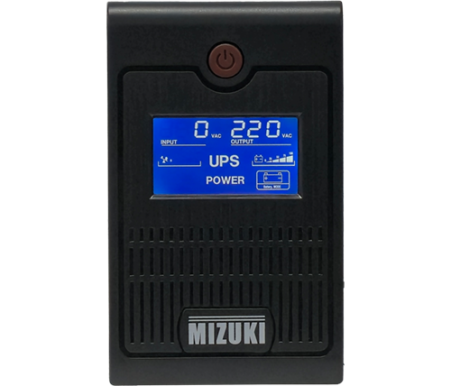 אל פסק 4 שקעים MIZUKI UPS 12V/9Ah*1 800VA/480W - כולל תוכנה להורדה