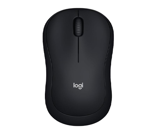 עכבר אלחוטי Logitech Wireless M185 בצבע שחור 