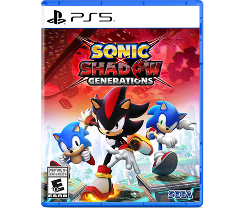 משחק לפלייסטיישן 5 – סוניק ושאדו: ג'נריישנס Sonic X Shadow Generations PS5