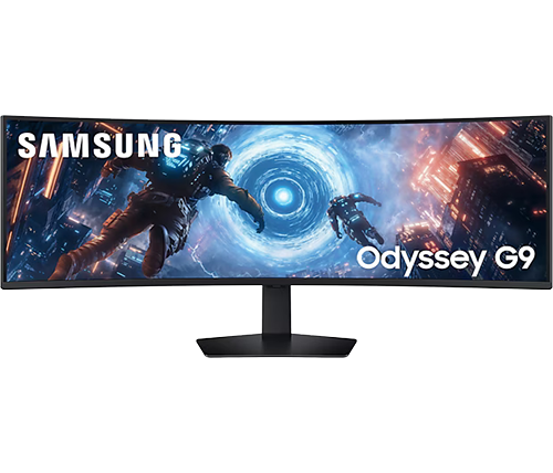 מסך גיימינג קעור רחב 48.7 אינץ Samsung Odyssey G9 G91F 144Hz Dual QHD DisplayHDR 600