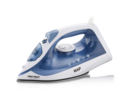 מגהץ אדים חזק 2000W - כולל מיכל מים גדול של 480מל - RAF R.1013 