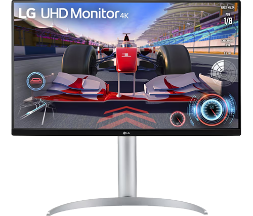 מסך מחשב 27 אינץ LG 4K UHD 144Hz DisplayHDR 400 USB-C 90W 27UQ750-W
