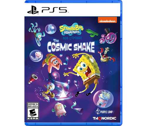 משחק לפלייסטיישן 5 – בובספוג מכנסמרובע: השייק הקוסמי SpongeBob SquarePants: The Cosmic Shake PS5