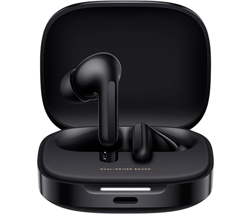 אוזניות שיאומי בלוטוס אלחוטיות - ביטול רעשים ANC - צבע שחור - Xiaomi Redmi Buds 6 TWS