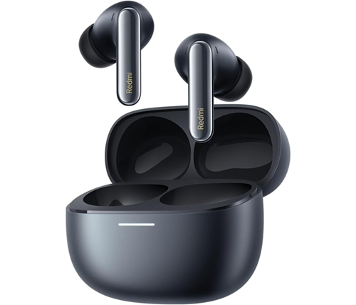אוזניות שיאומי בלוטוס אלחוטיות - Hi-Res כולל ביטול רעשים ANC - צבע שחור - Xiaomi Redmi Buds 6 Pro 