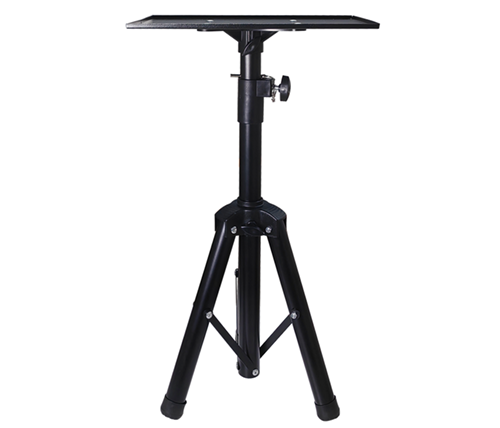 מעמד למקרן רצפתי מתכוונן - עד 120 ס"מ יציב ואיכותי - צבע שחור - IVORY TV