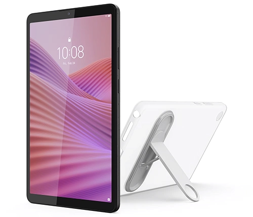 טאבלט לנובו 8.7 אינץ + כיסוי שקוף Lenovo Tab One 4GB+64GB Wi-Fi בצבע אפור