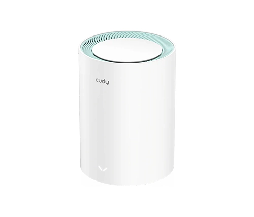 ראוטר מגדיל טווח קודי יחידה אחת Cudy Mesh System M1300 AC1200 Wi-Fi 5 כולל אפליקציה בעברית