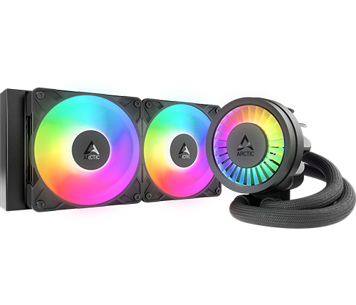 קירור נוזלי למעבד Arctic Liquid Freezer III Pro 240 A-RGB 240mm בצבע שחור