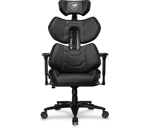 כיסא גיימינג ארגונומי קוגר שחור וכסוף COUGAR Terminator Elite