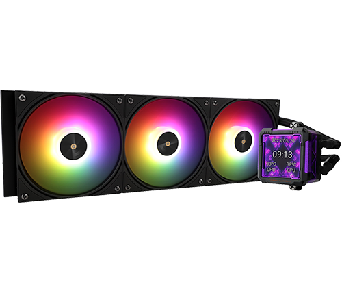 קירור נוזלי למעבד THERMALRIGHT Frozen Warframe PRO 360 ARGB 360mm בצבע שחור