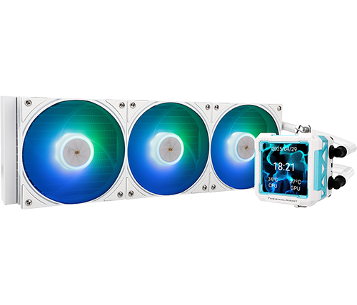 קירור נוזלי למעבד THERMALRIGHT Frozen Warframe PRO 360 ARGB 360mm בצבע לבן