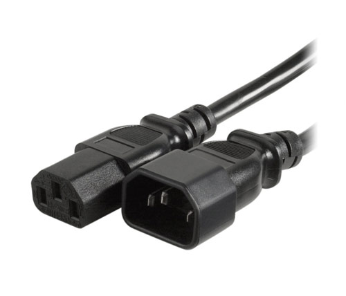 כבל חשמל חיצוני למסך / אל פסק זכר נקבה באורך כ- 1.8 מטר 