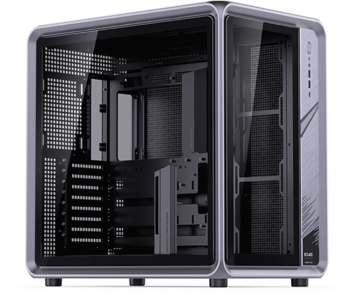 מארז מחשב Jonsbo BO400 בצבע אפור עם פאנלים מתחלפים