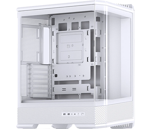 מארז מחשב Jonsbo D400 Black בצבע לבן