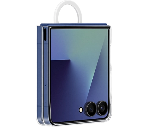 מגן טבעת לטלפון גלקסי Samsung Galaxy Z Flip 7 שקוף