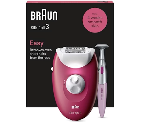 מכשיר להסרת שיער בראון Braun Silk-epil 3 3-202