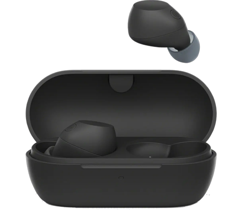 אוזניות בלוטוס אלחוטיות סוני - מבטלות רעשים עם סוללה חזקה - צבע שחור - SONY In-Ear WFC710NB