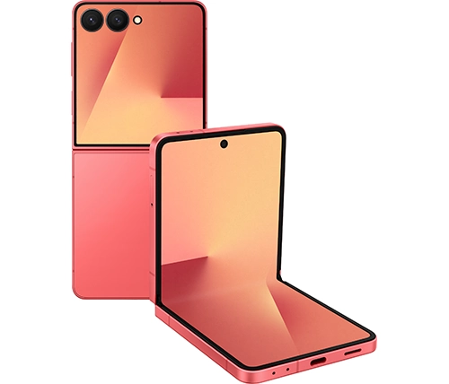 סמסונג גלקסי Samsung Galaxy Z Flip 7 אדום קורל 512GB 12GB RAM 