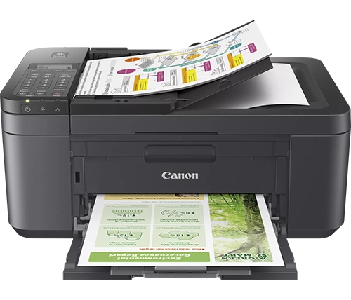 מדפסת משולבת אלחוטית צבעונית קנון Canon PIXMA TR4755i בצבע שחור