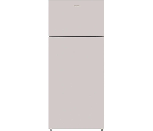 מקרר 2 דלתות מקפיא עליון 510 ליטר זכוכית בצבע קרם Normande ND-515 BG – משלוח חינם