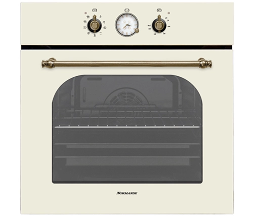 תנור אפיה בילד אין נורמנדה 65 ליטר 7 תוכניות בצבע קרם Normande ND-7520c – משלוח חינם